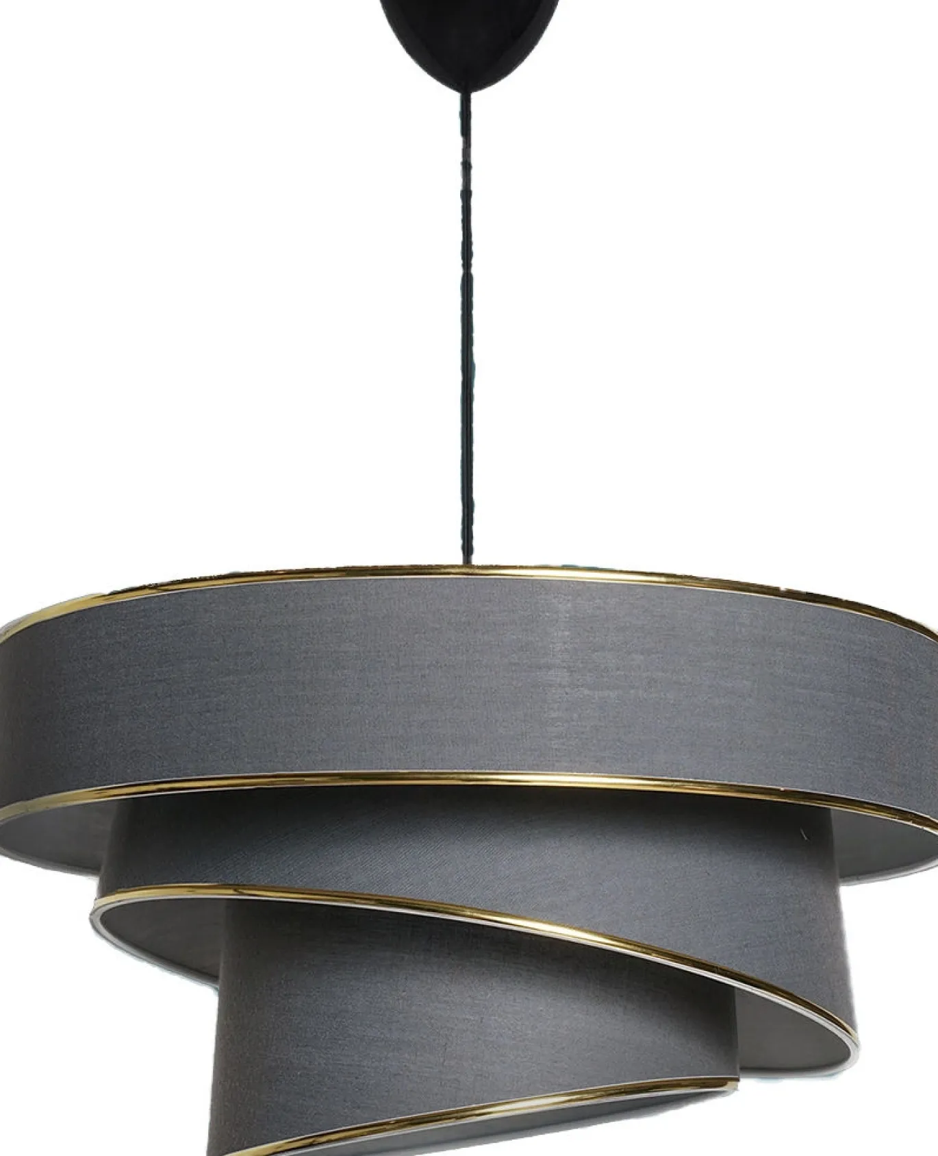 Hanglamp Couper Antraciet Goud