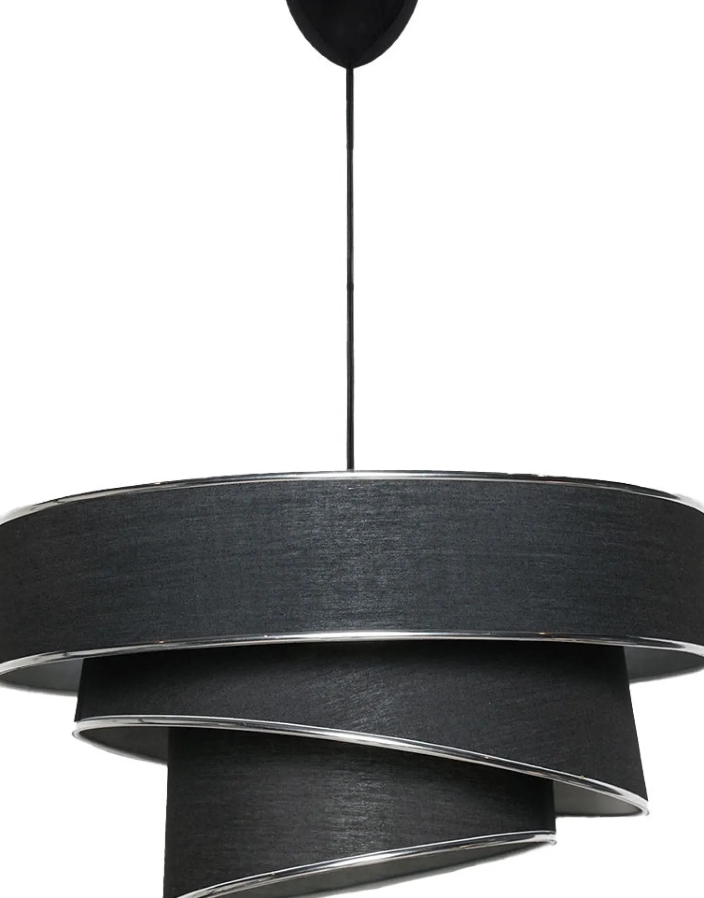 Hanglamp Couper Zwart Zilver