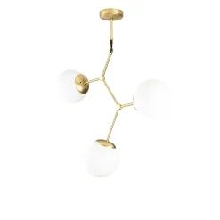 Hanglamp Damar 3-Lichts Goud