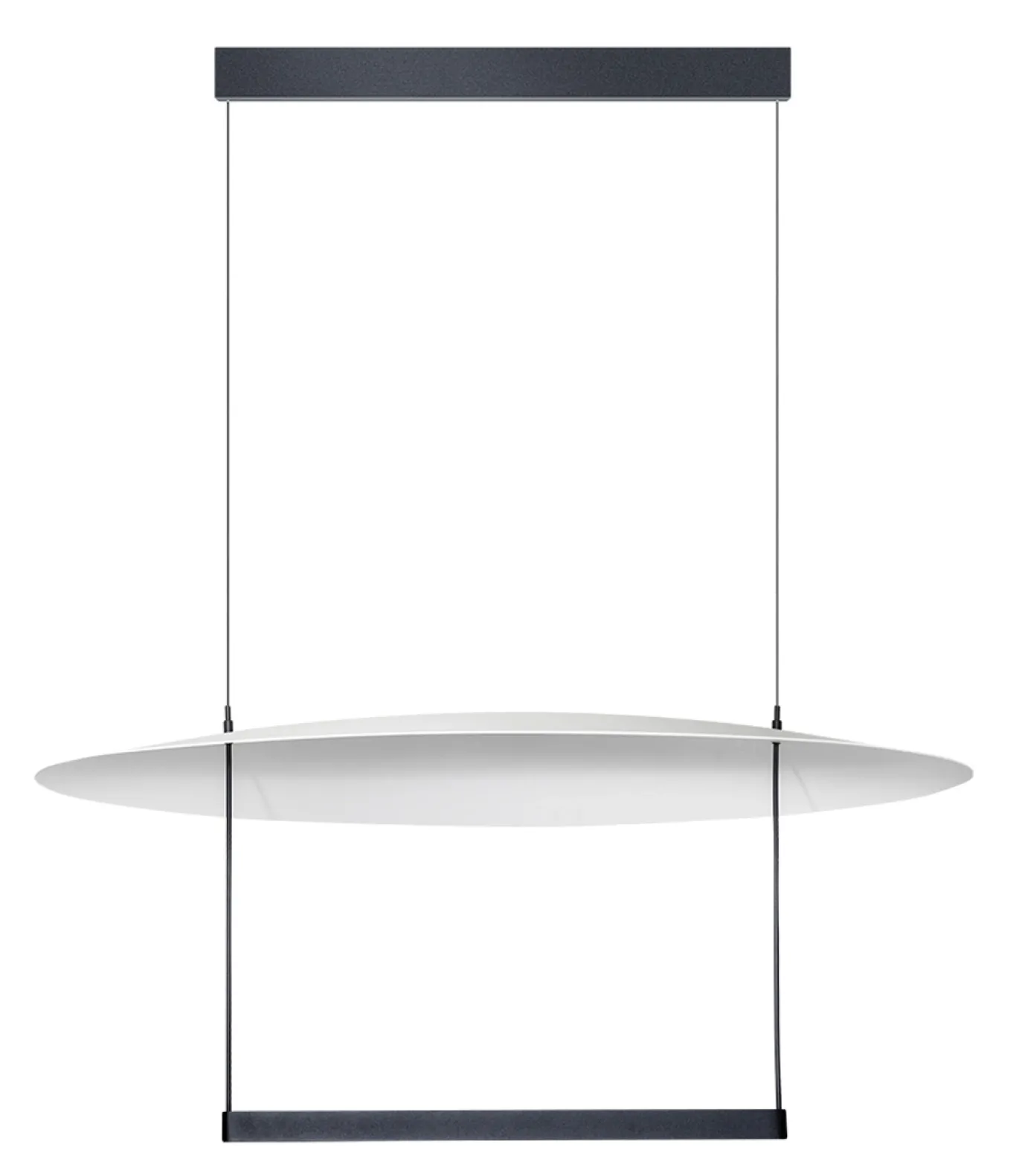 Hanglamp Diana LED Wit Ø42cm - Giga Meubel