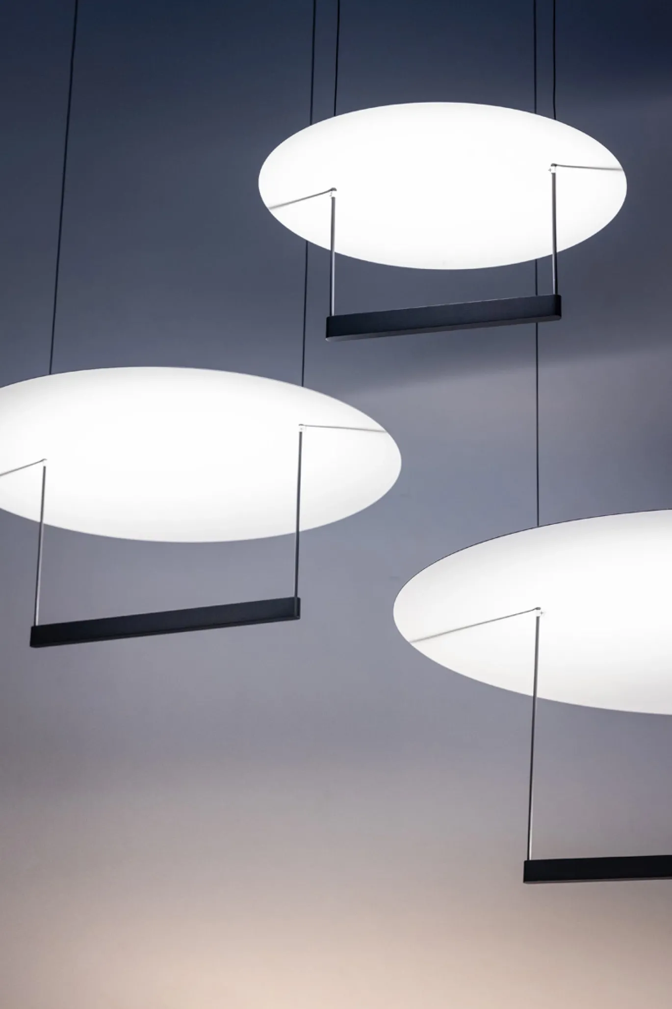 Hanglamp Diana LED Wit Ø42cm - Giga Meubel