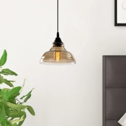 Hanglamp Dilberay Zwart Ø20cm