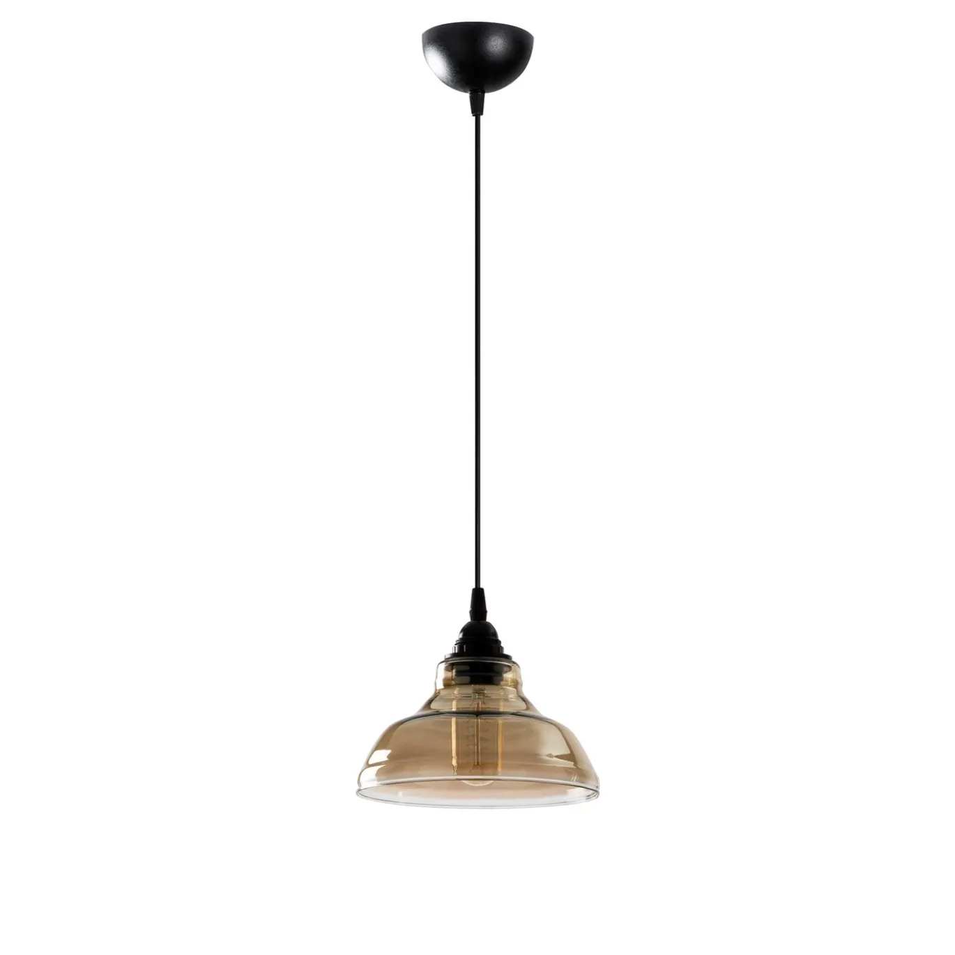 Hanglamp Dilberay Zwart Ø20cm