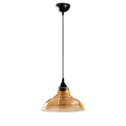 Hanglamp Dilberay Zwart Ø28cm