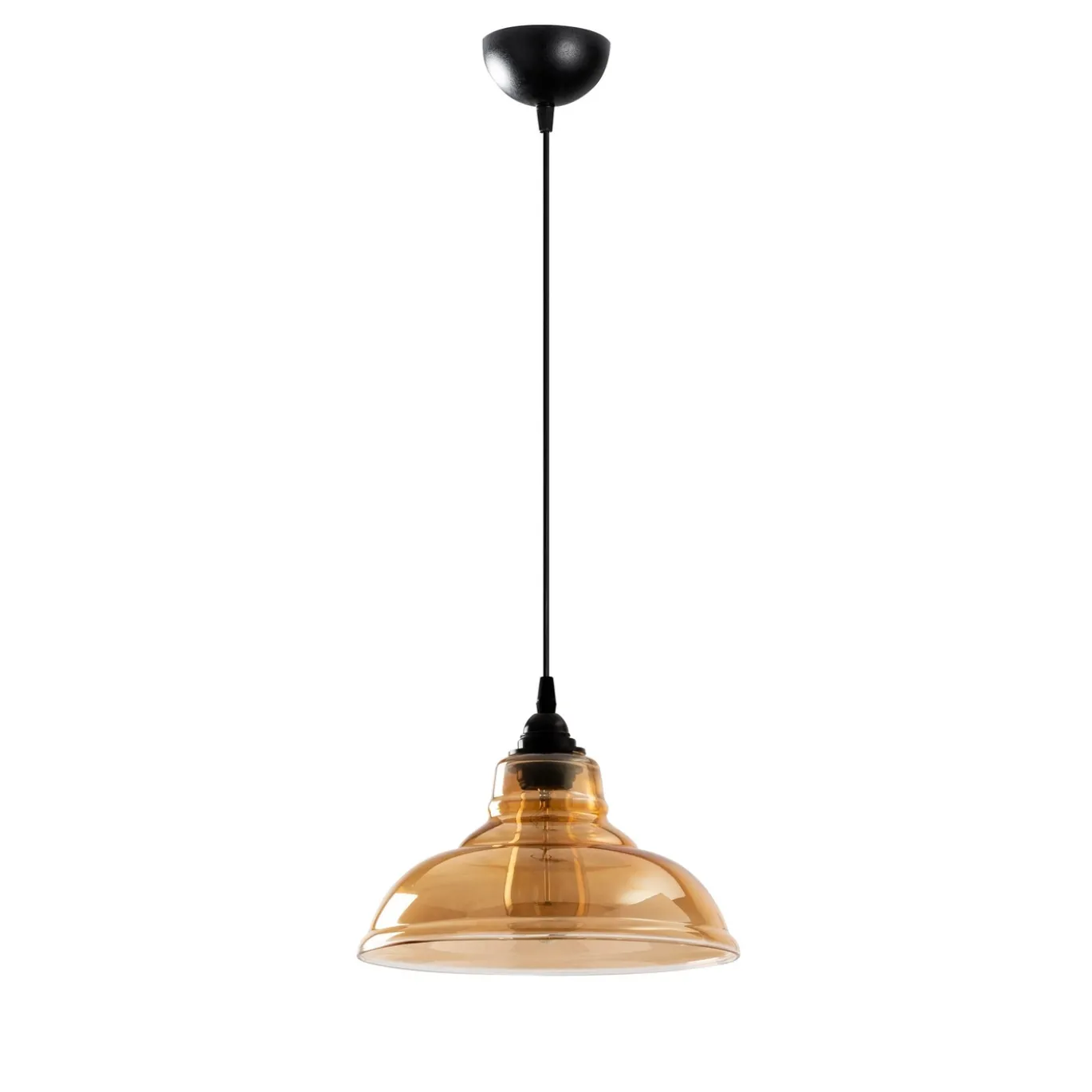 Hanglamp Dilberay Zwart Ø28cm