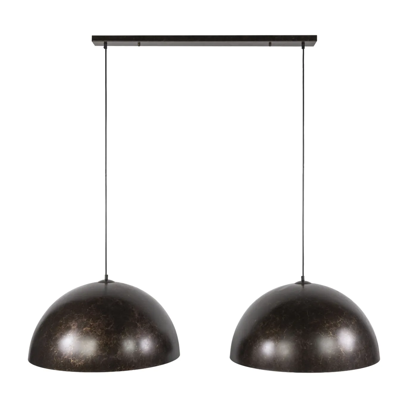 Hanglamp Dome 2-lichts Ø60cm Urban Bruin - Giga Meubel