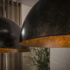 Hanglamp Dome 2-lichts Ø60cm Urban Bruin - Giga Meubel
