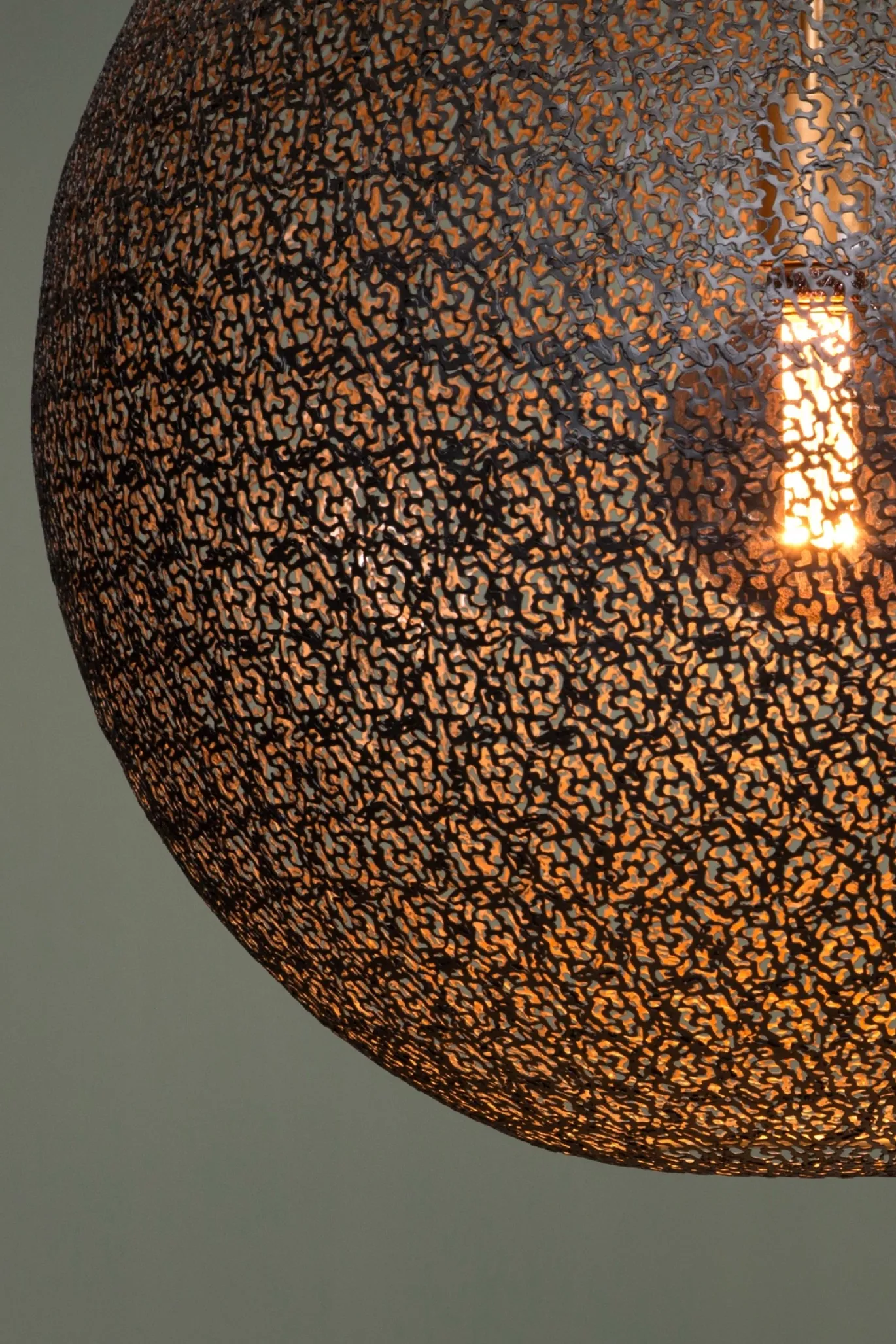 Hanglamp Donald 50cm Zwart - Giga Meubel