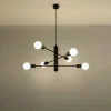 Hanglamp Duomo 6-Lichts Zwart - Giga Meubel