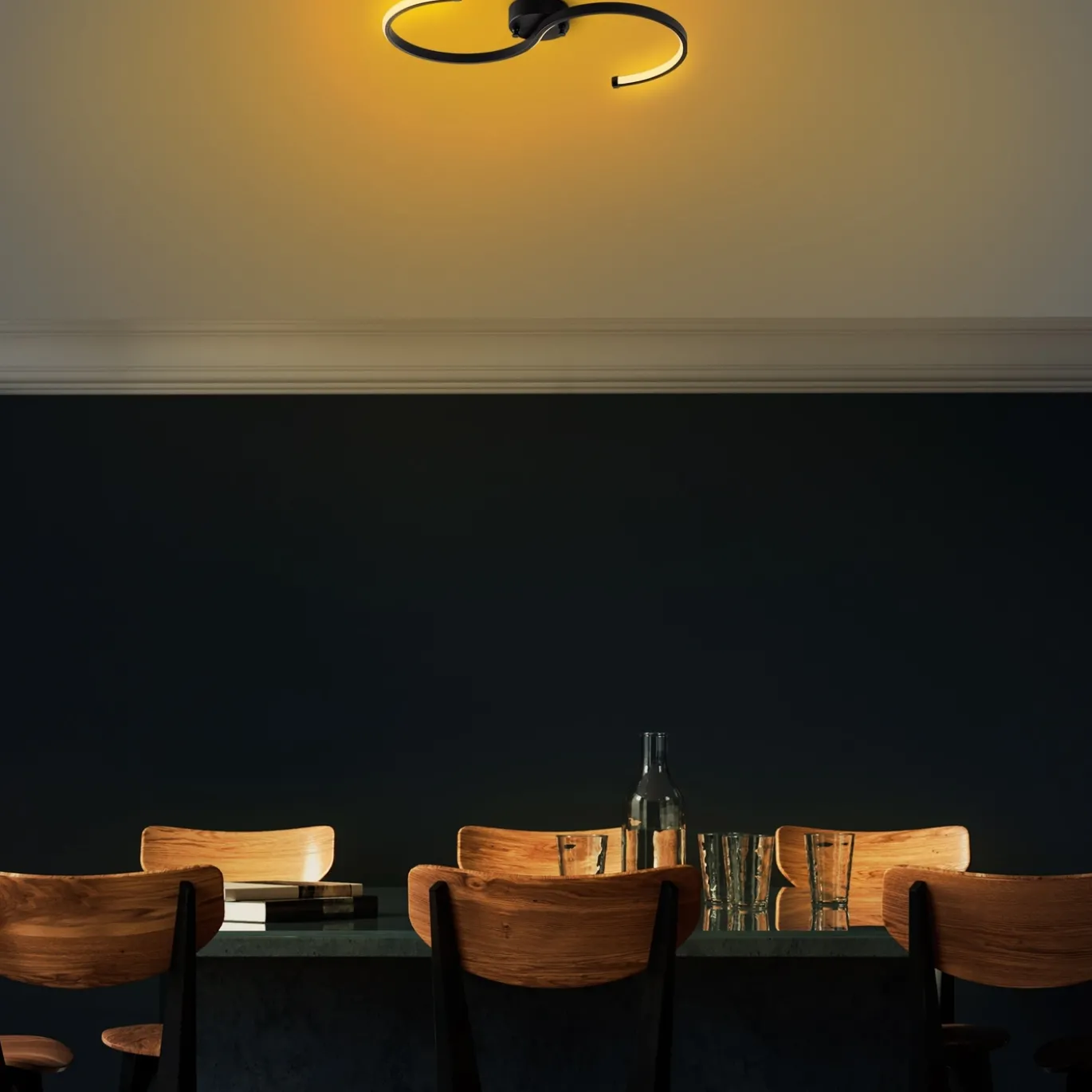 Hanglamp Es Zwart