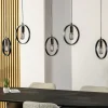 Hanglamp Evi 5-Lichts Zwart - Giga Meubel