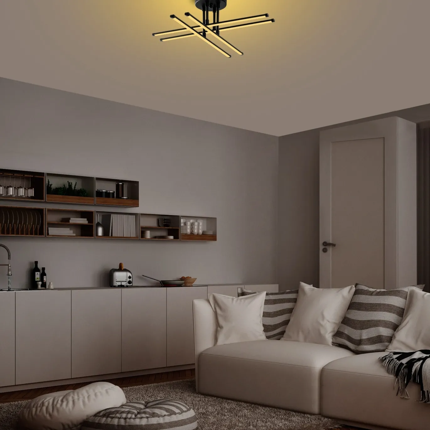 Hanglamp Exhaust Zwart