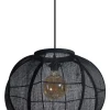 Hanglamp Fabric Zwart Ø48cm - Giga Meubel
