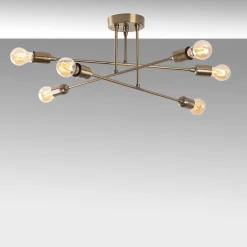 Hanglamp Fleur 6-Lichts Goud