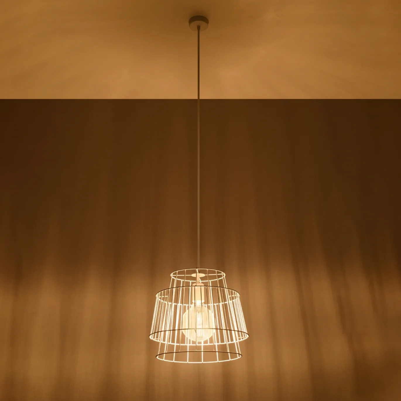 Hanglamp Gate Wit Ø35cm - Giga Meubel