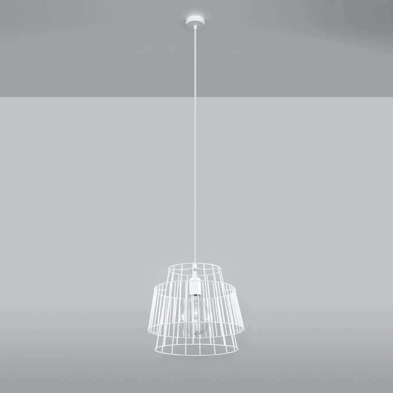 Hanglamp Gate Wit Ø35cm - Giga Meubel