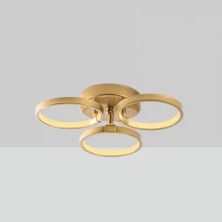 Hanglamp Halka Goud