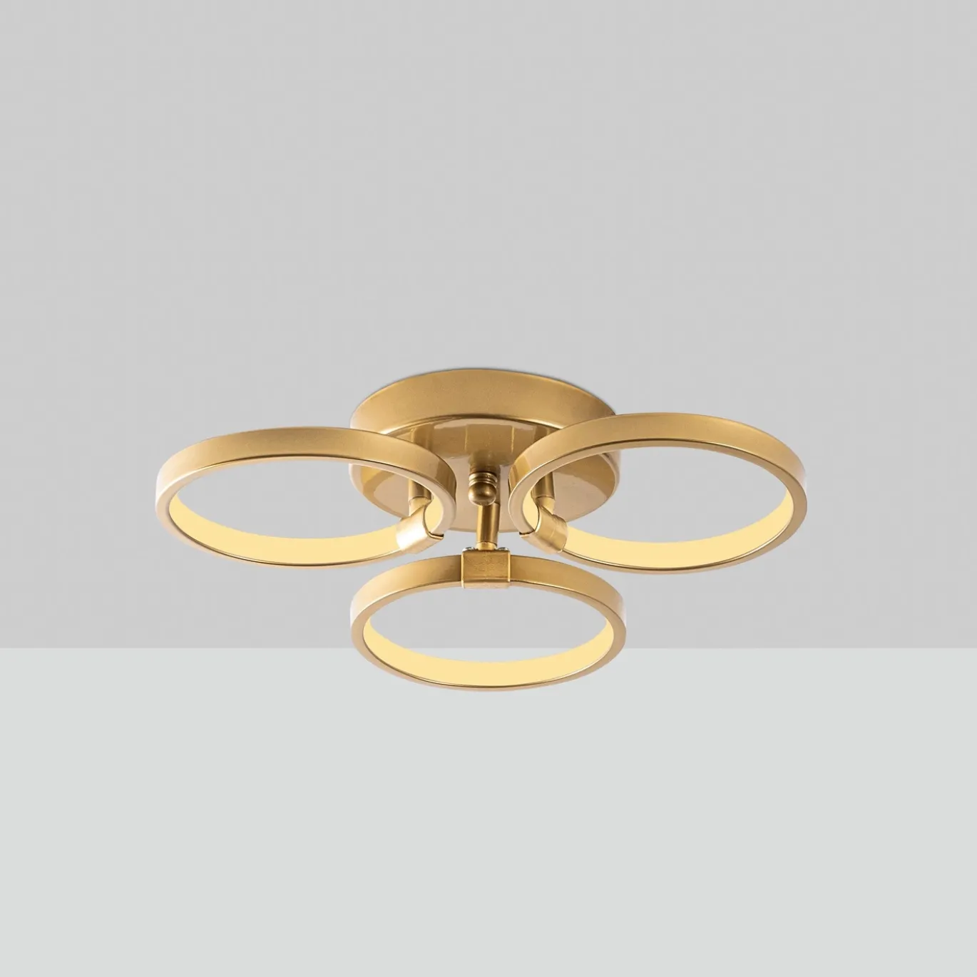 Hanglamp Halka Goud