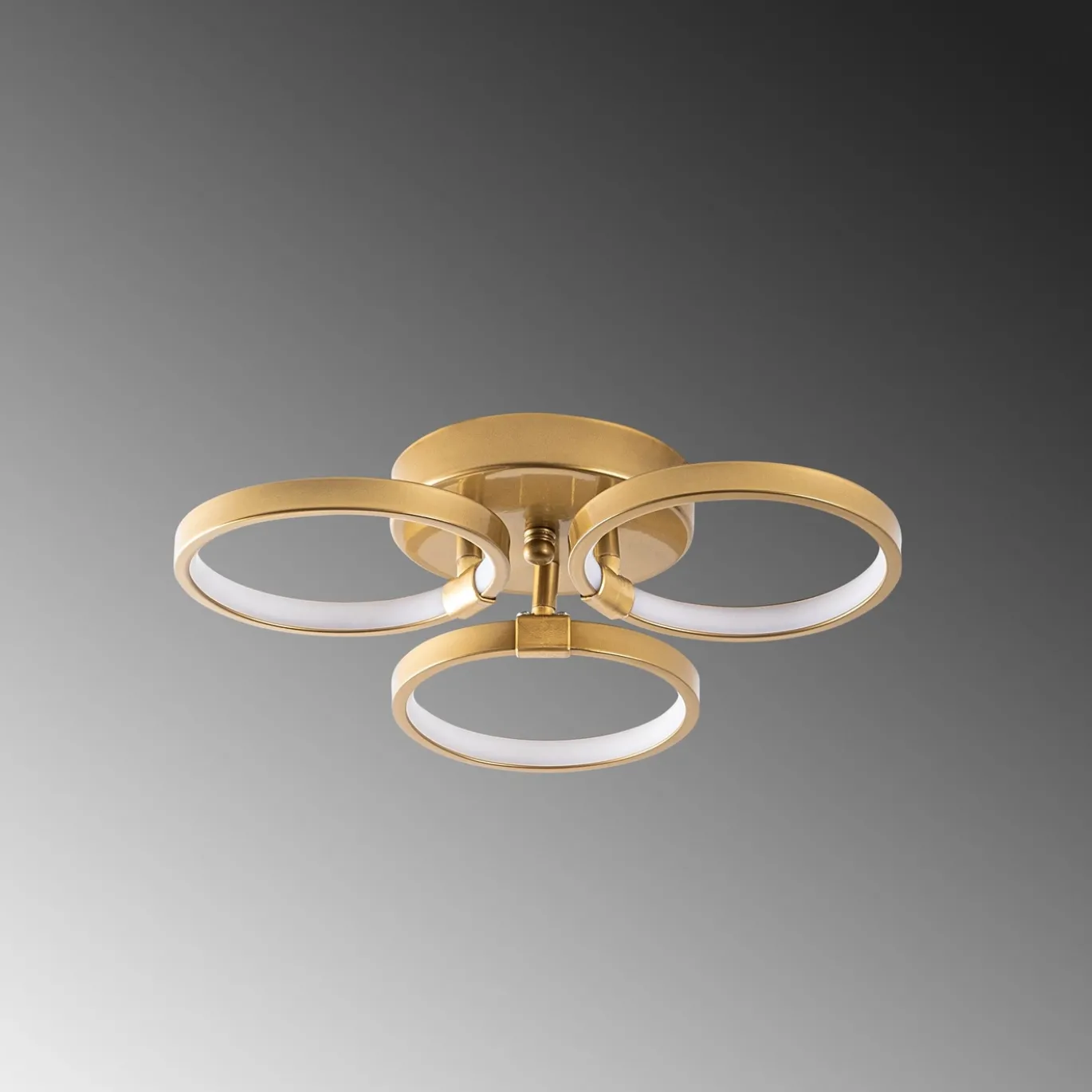 Hanglamp Halka Goud