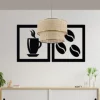 Hanglamp Hazeran Ecru Wit