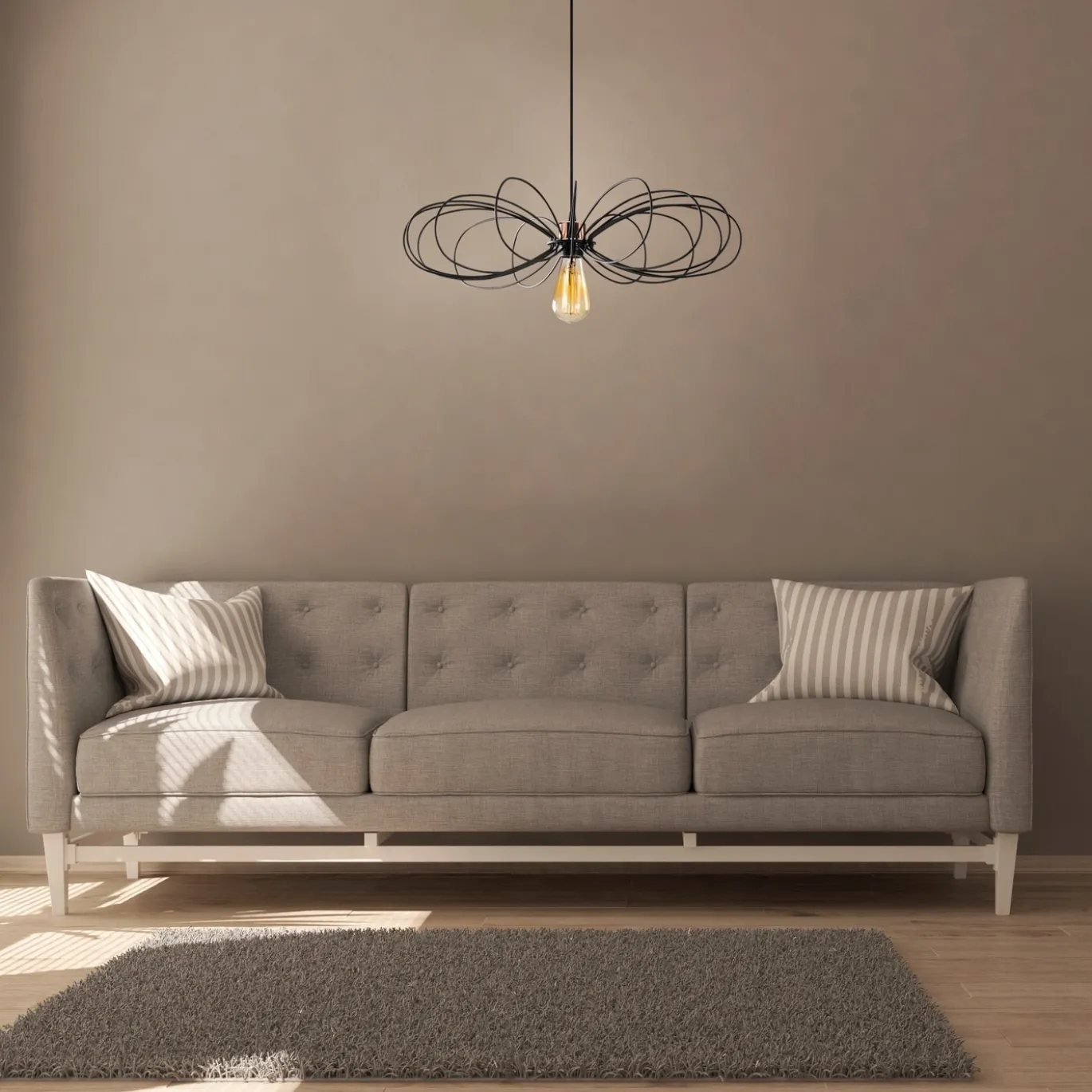 Hanglamp Hemdem Zwart
