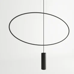 Hanglamp Holar 1-Lichts Zwart - Giga Meubel