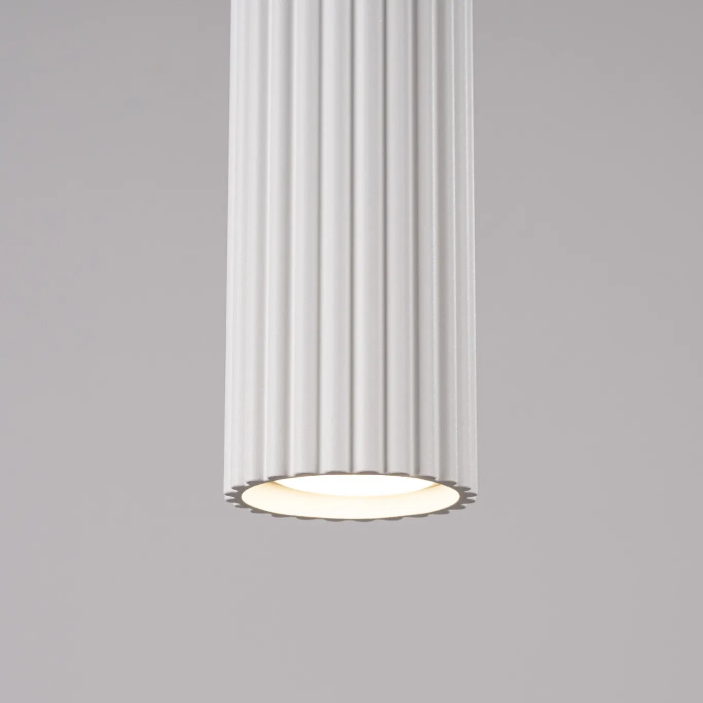 Hanglamp Karbon 3-Lichts Getrapt Wit - Giga Meubel