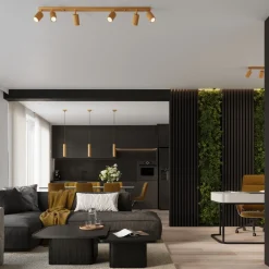 Hanglamp Karbon 2-Lichts Goud - Giga Meubel