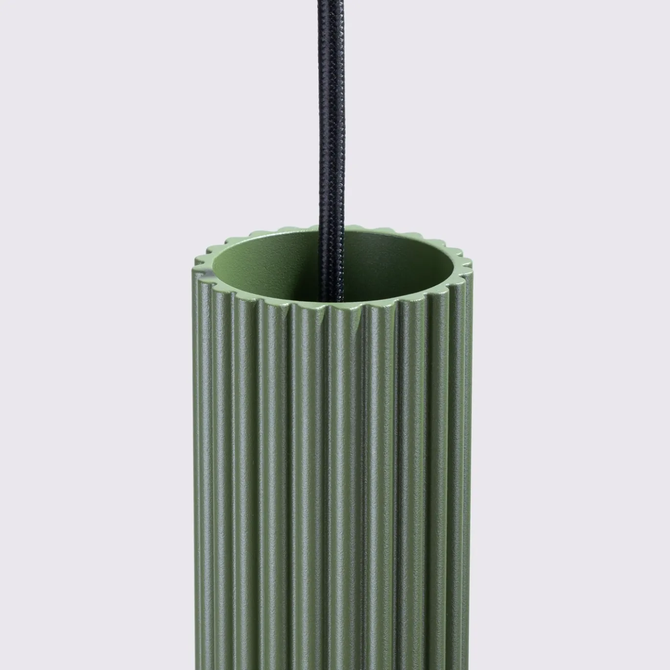 Hanglamp Karbon 2-Lichts Olijfgroen - Giga Meubel