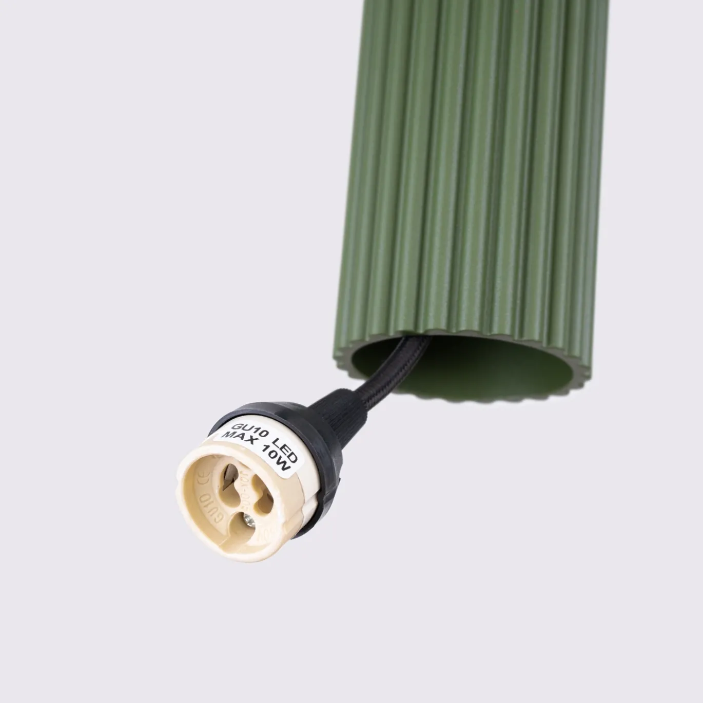 Hanglamp Karbon 2-Lichts Olijfgroen - Giga Meubel