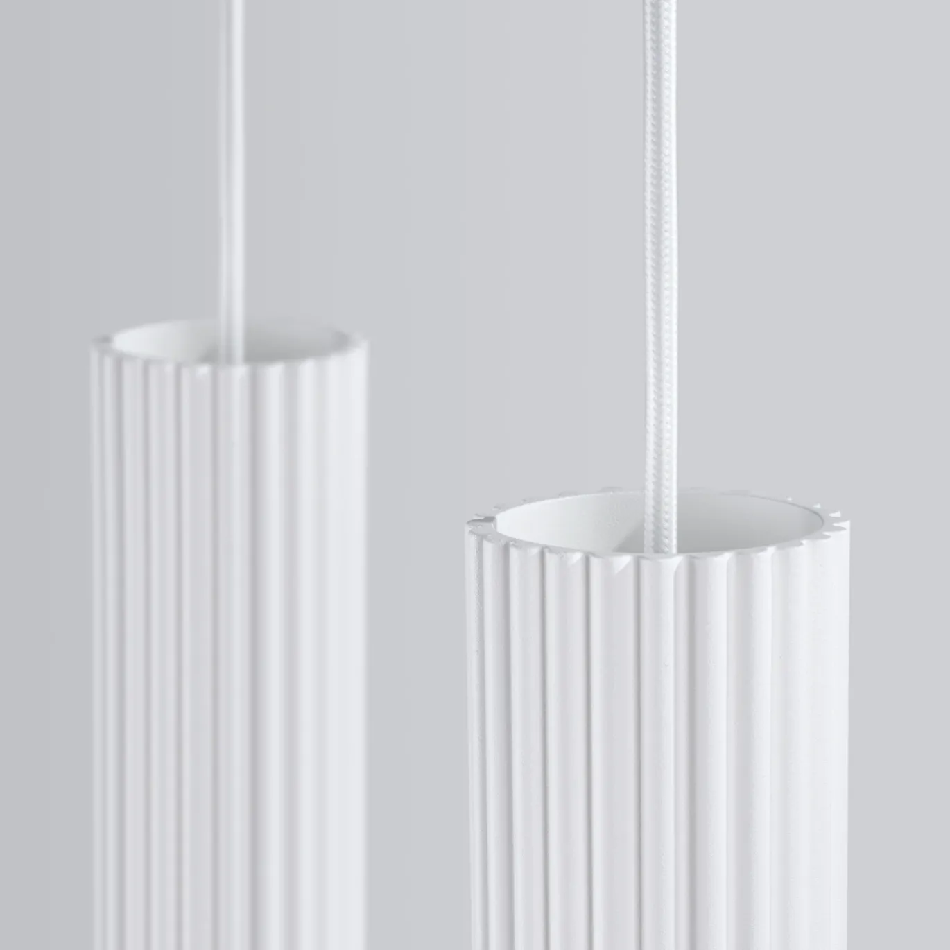 Hanglamp Karbon 2-Lichts Wit - Giga Meubel