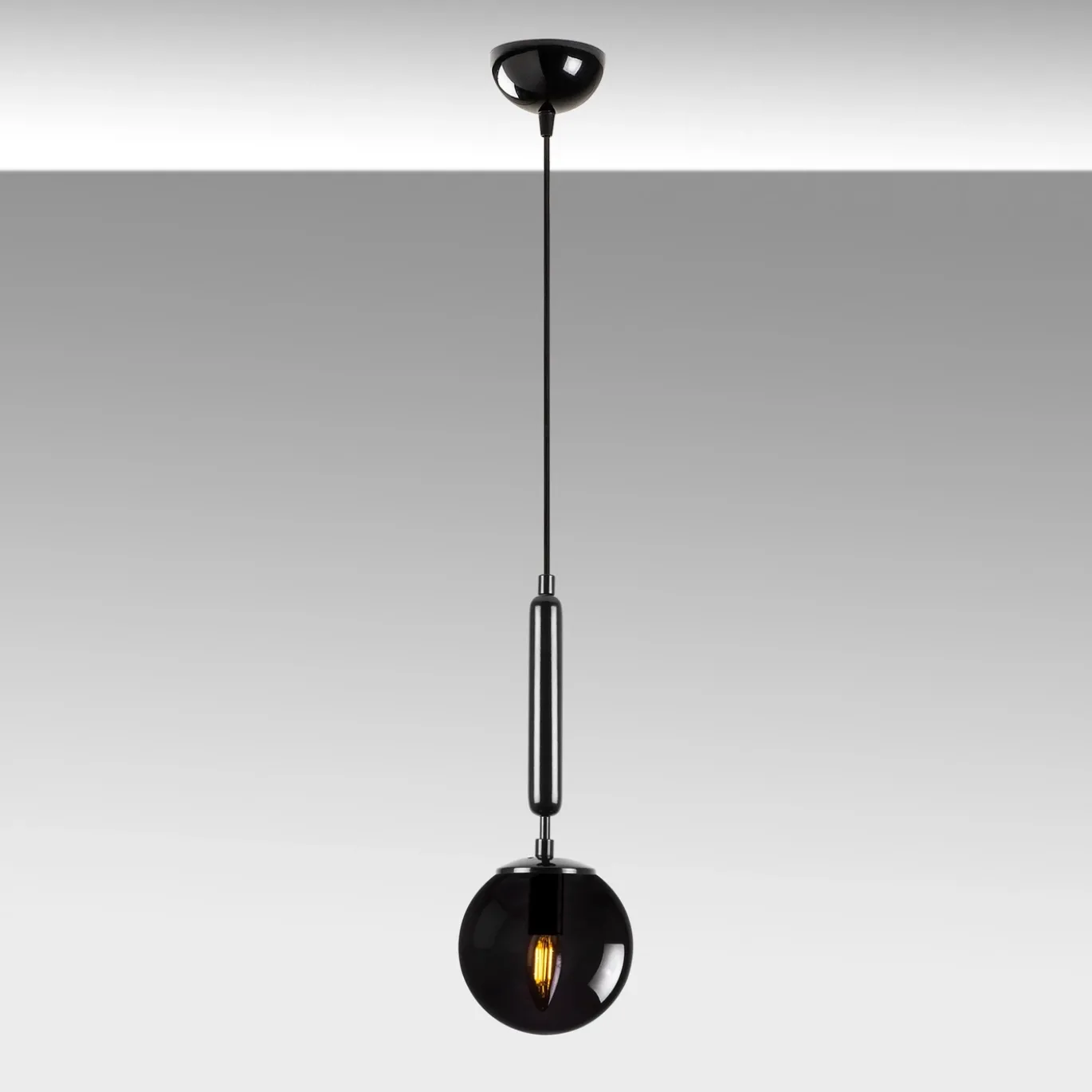 Hanglamp King Zwart