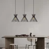 Hanglamp Kirpi Zwart 3-Lichts