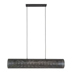 Hanglamp Koker 5-Lichts Mesh Zwart - Giga Meubel
