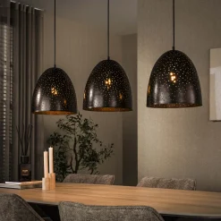 Hanglamp Kosmos 3-lichts Urban Bruin - Giga Meubel