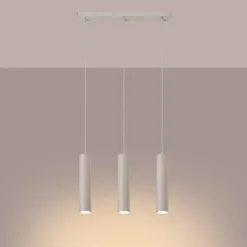 Hanglamp Lagos 3-Lichts Beige - Giga Meubel