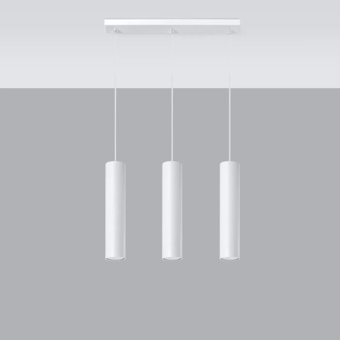 Hanglamp Lagos 3-Lichts Wit - Giga Meubel
