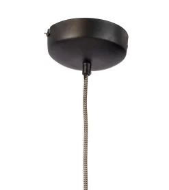 Hanglamp Lana 1-lichts Zwart - Giga Meubel
