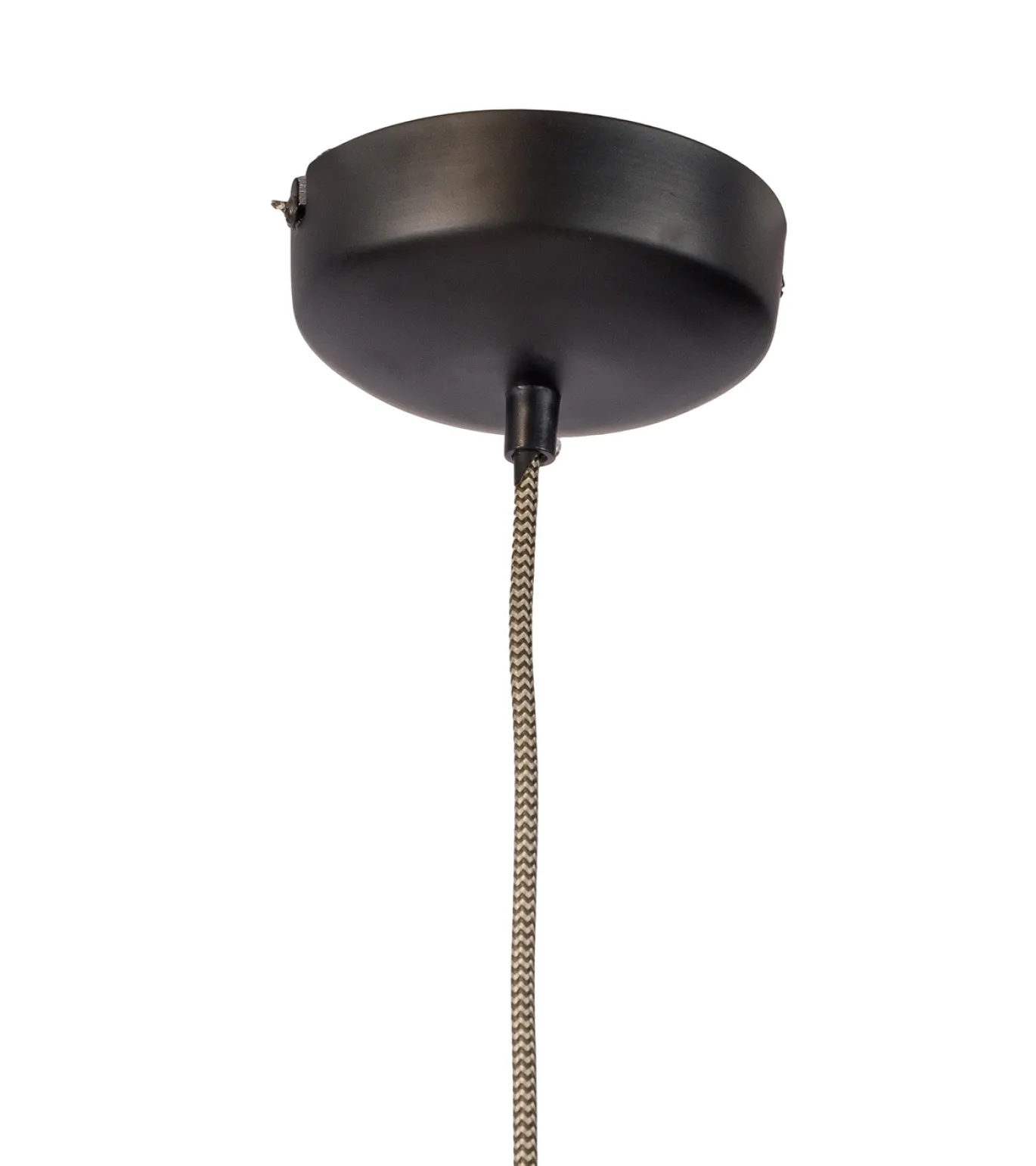 Hanglamp Lana 1-lichts Zwart - Giga Meubel