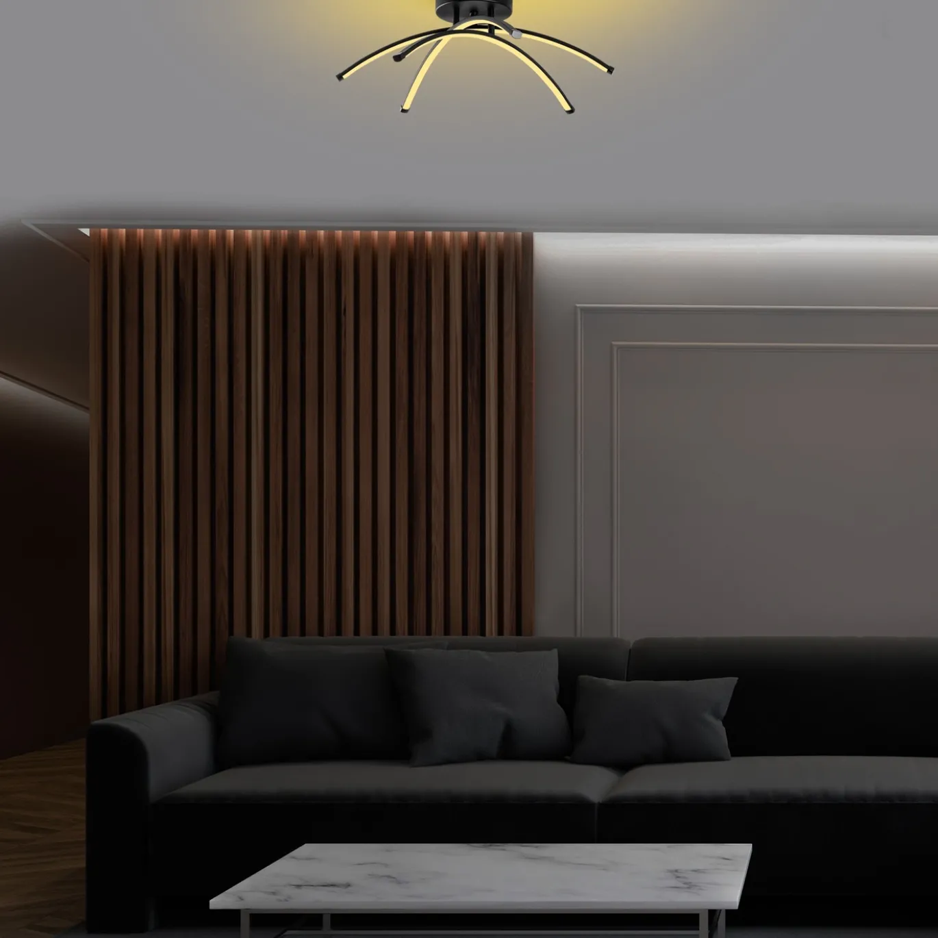 Hanglamp Ledbanana Zwart
