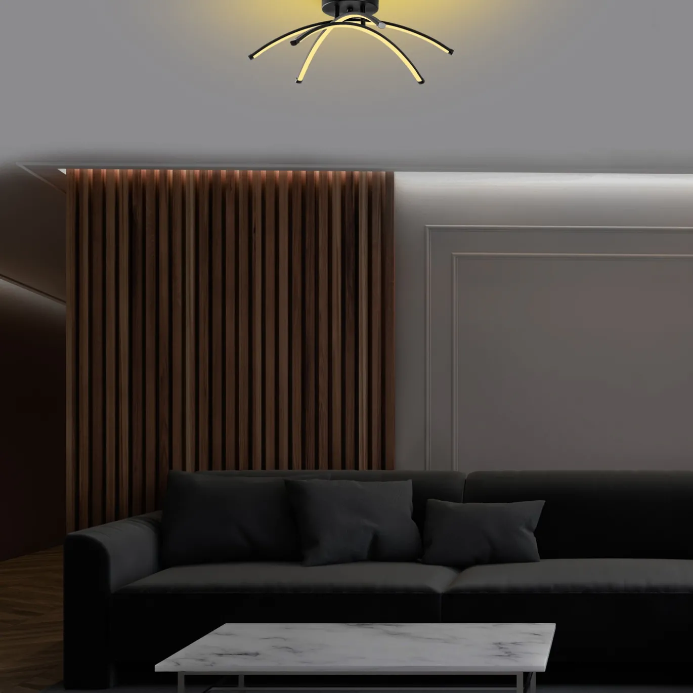 Hanglamp Ledbanana Zwart