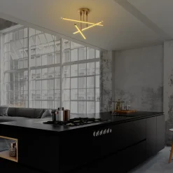 Hanglamp Ledflower Goud