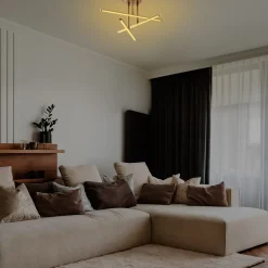 Hanglamp Ledflower Goud