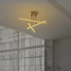 Hanglamp Ledflower Goud
