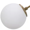 Hanglamp 2-Lichts Damar Metaal Geel Wit