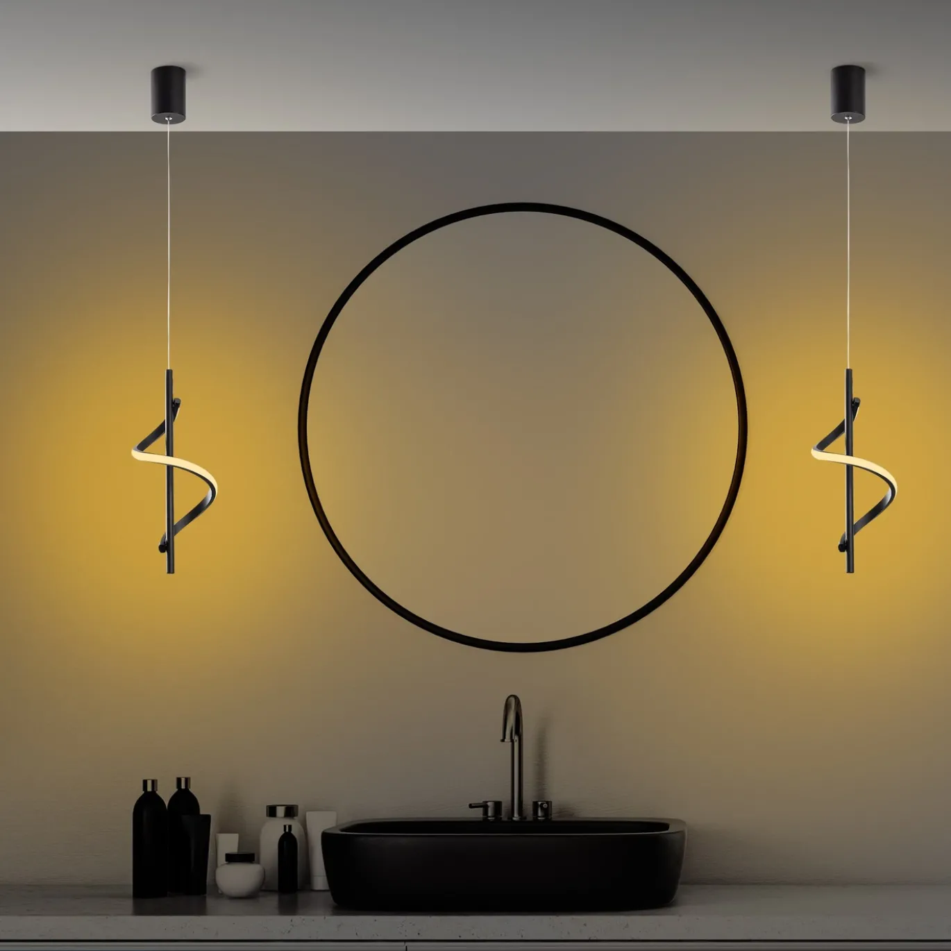 Hanglamp Likma Zwart