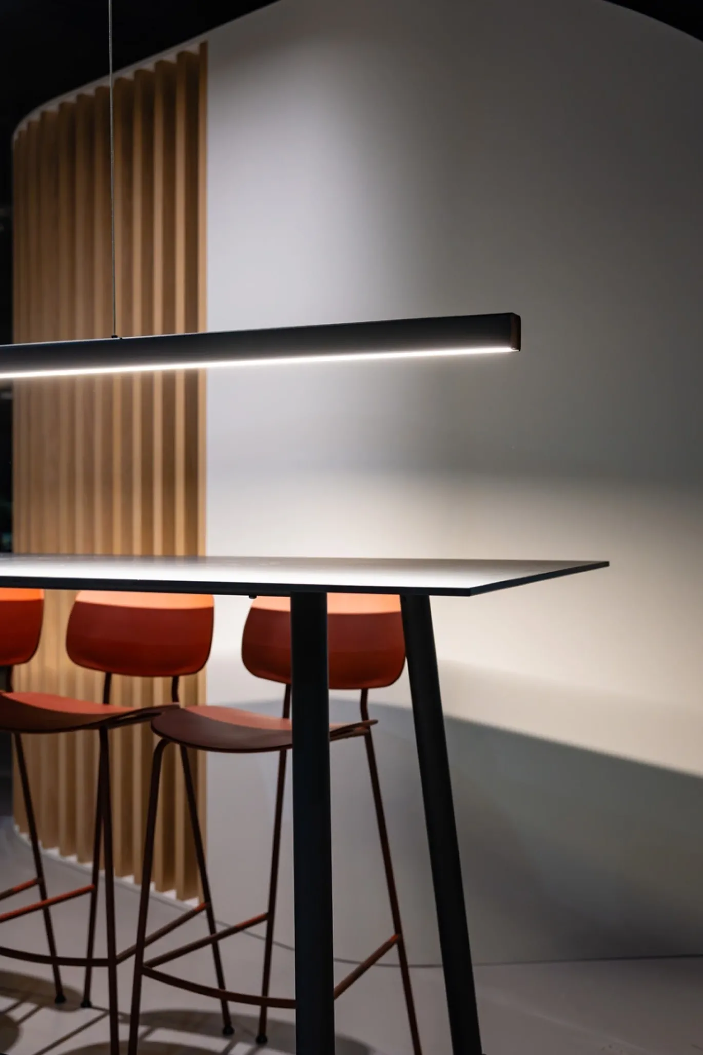 Hanglamp Lyne Zwart 120cm - Giga Meubel