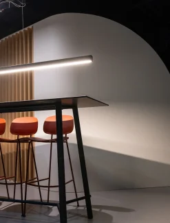 Hanglamp Lyne Zwart 120cm - Giga Meubel