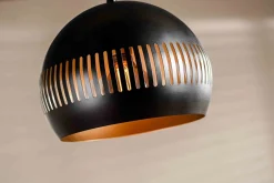 Hanglamp Mackham 3-Lichts Zwart - Giga Meubel