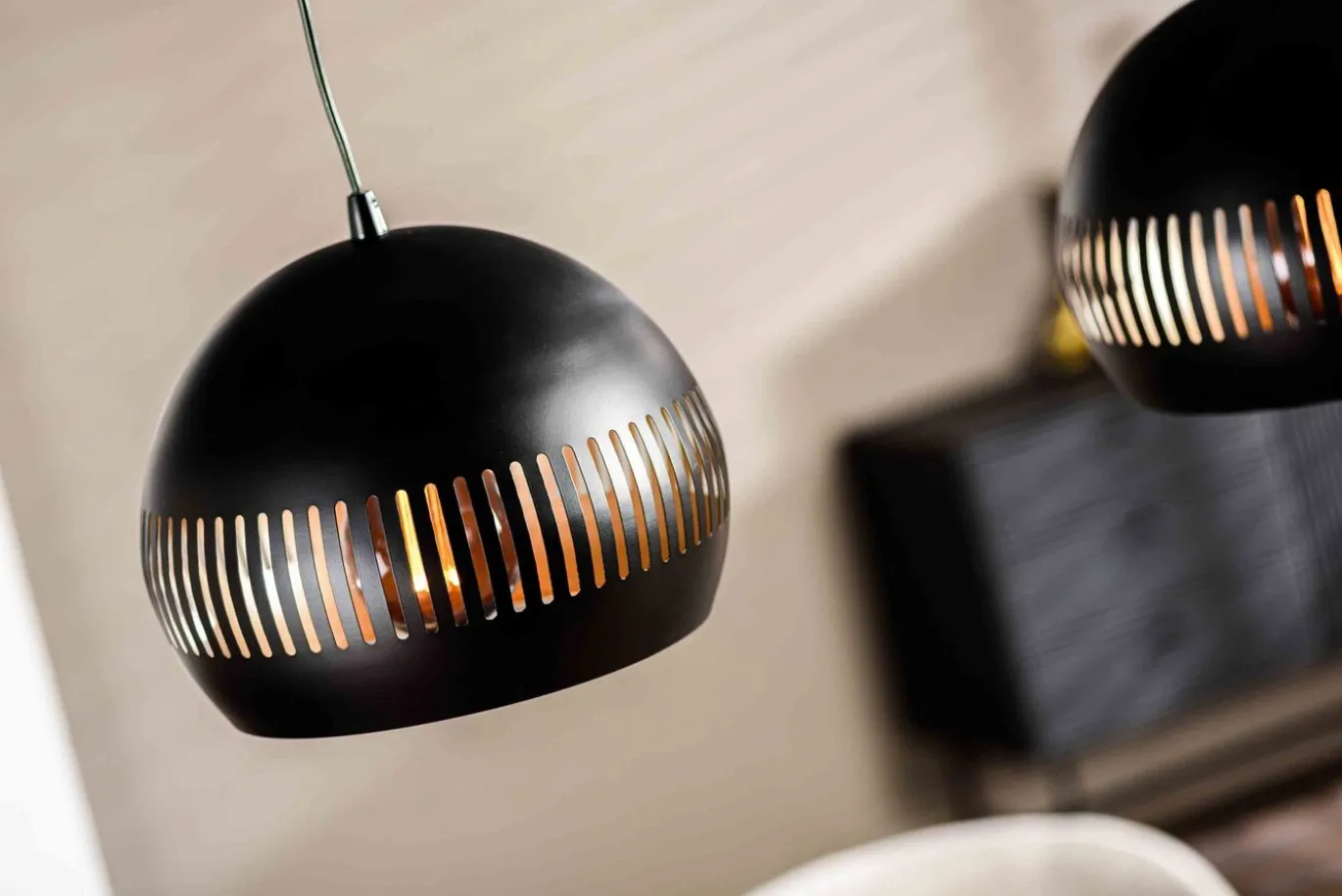 Hanglamp Mackham 3-Lichts Zwart - Giga Meubel
